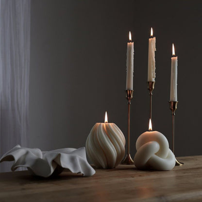 Swirl-kerze-candle-wave-beige-sojawachs-handmade-goldpieces